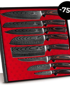 Asiatisches Messerset Premium 8-teilig