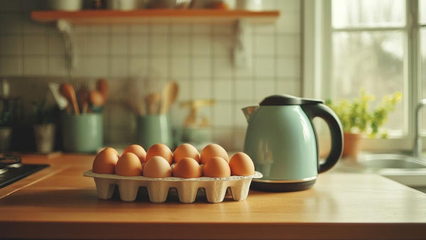 Eier im Wasserkocher kochen: Die einfache und neue Methode