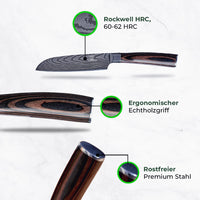 Asiatisches Santoku 5''