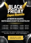 Flyer - Black Friday 2025 (Staffelrabatte)
