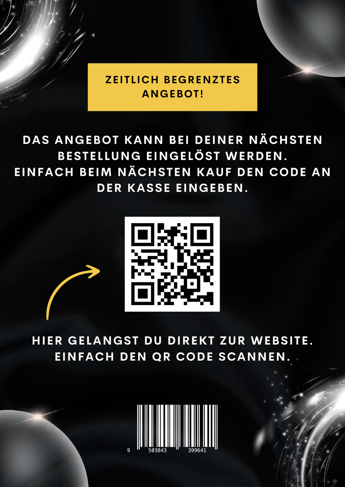 Flyer - Black Friday 2025 (Staffelrabatte)