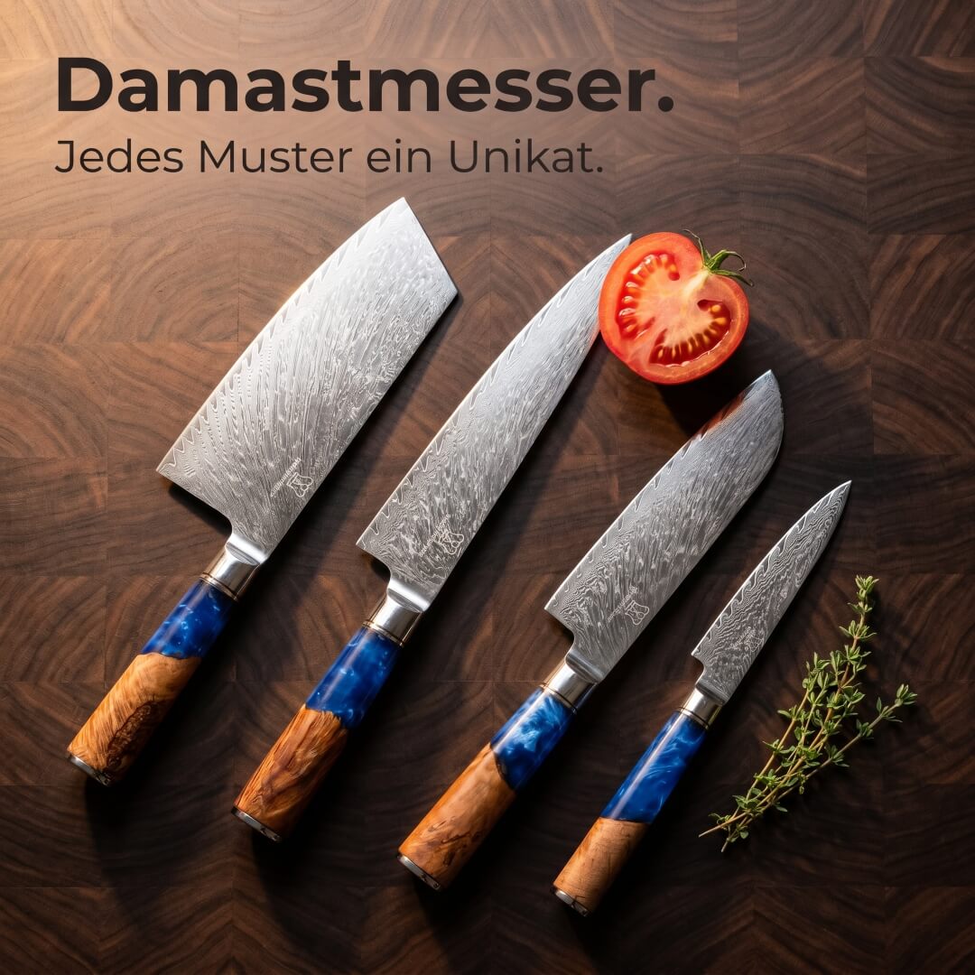 Aoki Damastmesser Set / VIP