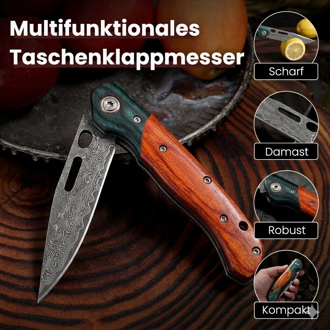 Taschenmesser Damast Noxar
