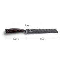 Asiatisches Brotmesser