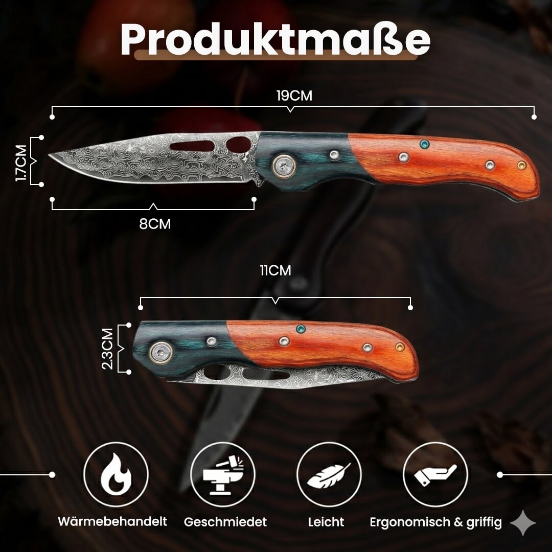 Taschenmesser Damast Noxar