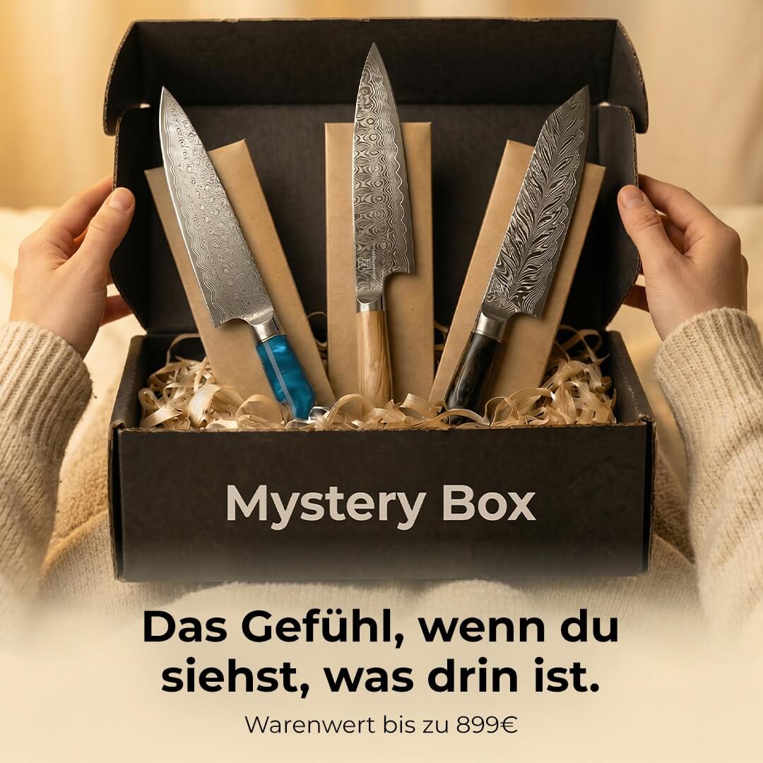 Mystery Box S / 3 zufällige Premium Küchenmesser