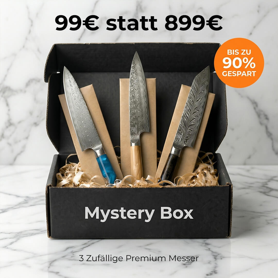 Mystery Box S / 3 zufällige Premium Küchenmesser