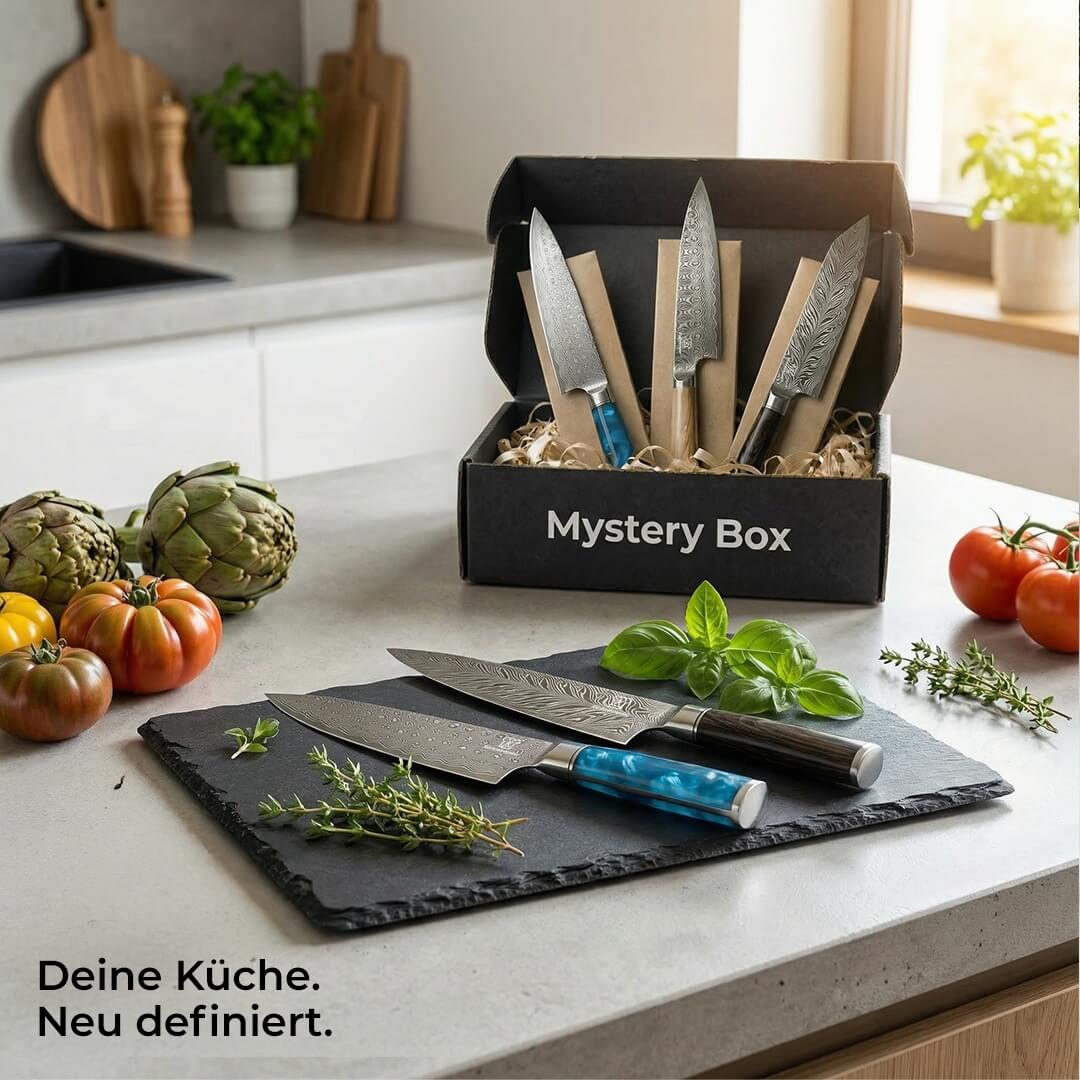 Mystery Box S / 3 zufällige Premium Küchenmesser