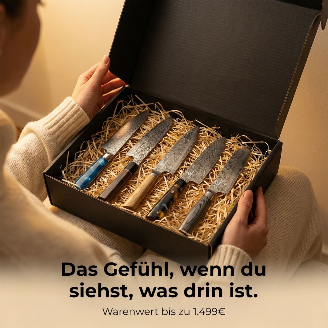 Mystery Box M / 5 zufällige Premium Küchenmesser