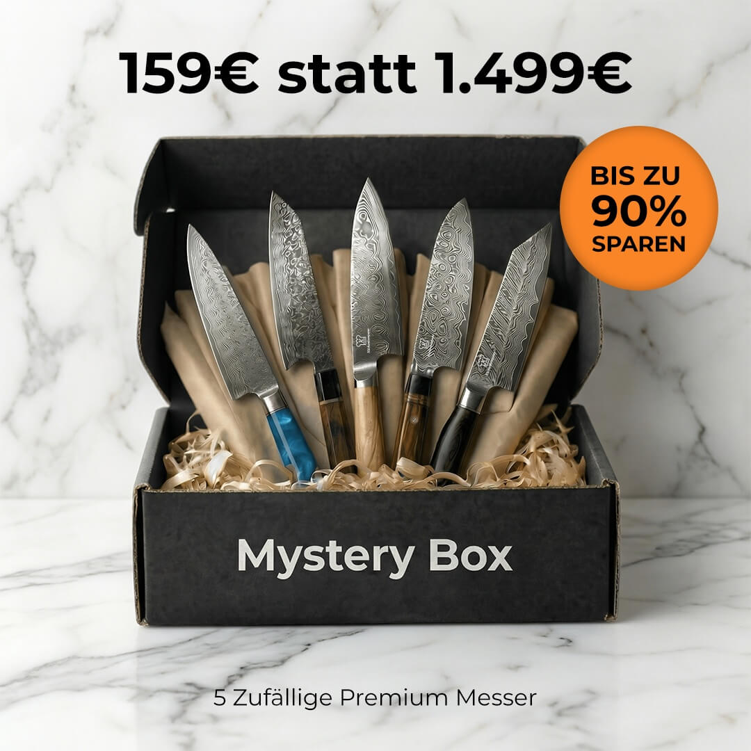 Mystery Box M / 5 zufällige Premium Küchenmesser
