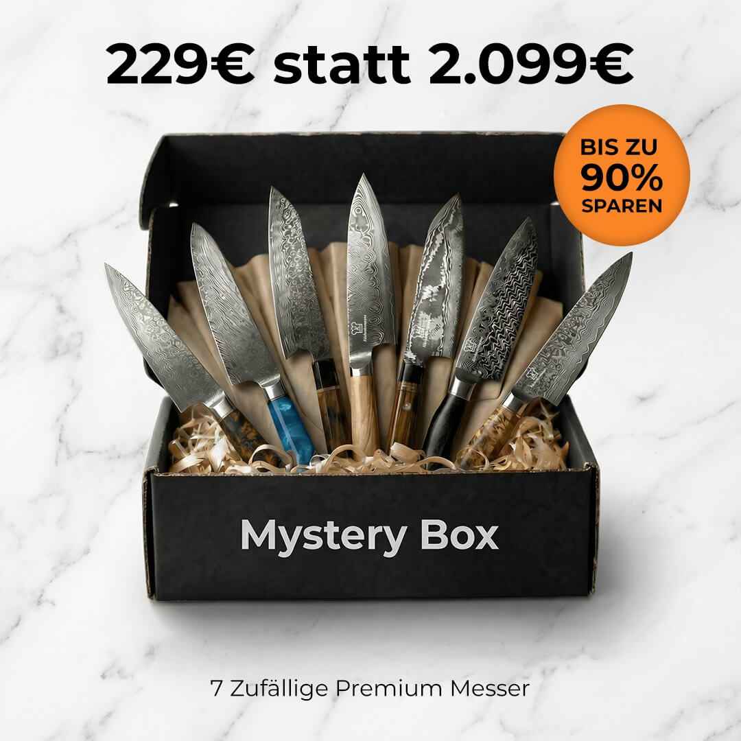 Mystery Box L / 7 zufällige Premium Küchenmesser