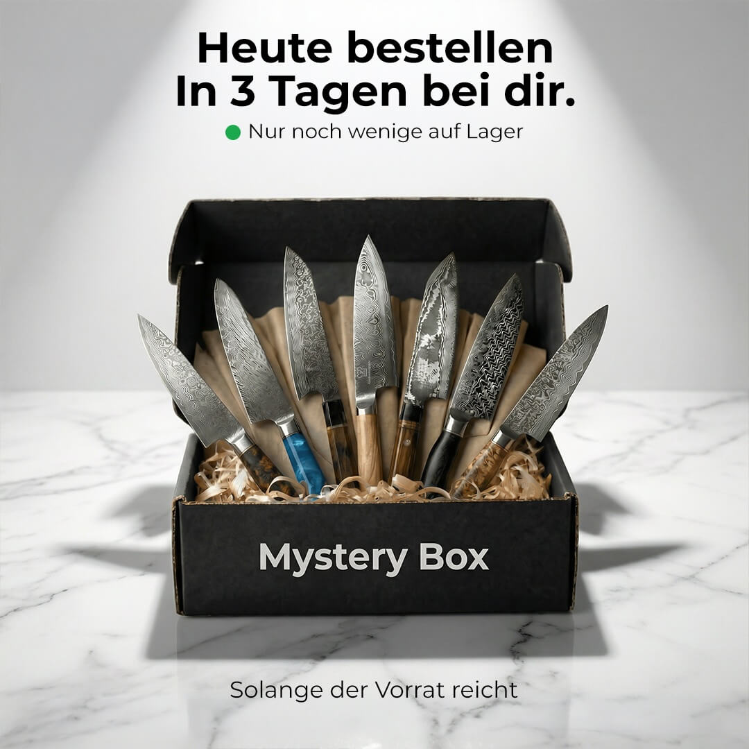 Mystery Box L / 7 zufällige Premium Küchenmesser