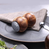 Salzstreuer & Pfeffermühle – 2er Set aus Akazienholz