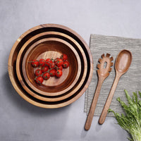 Mega Sparangebot: Passendes Salatgeschirr + Gewürzset