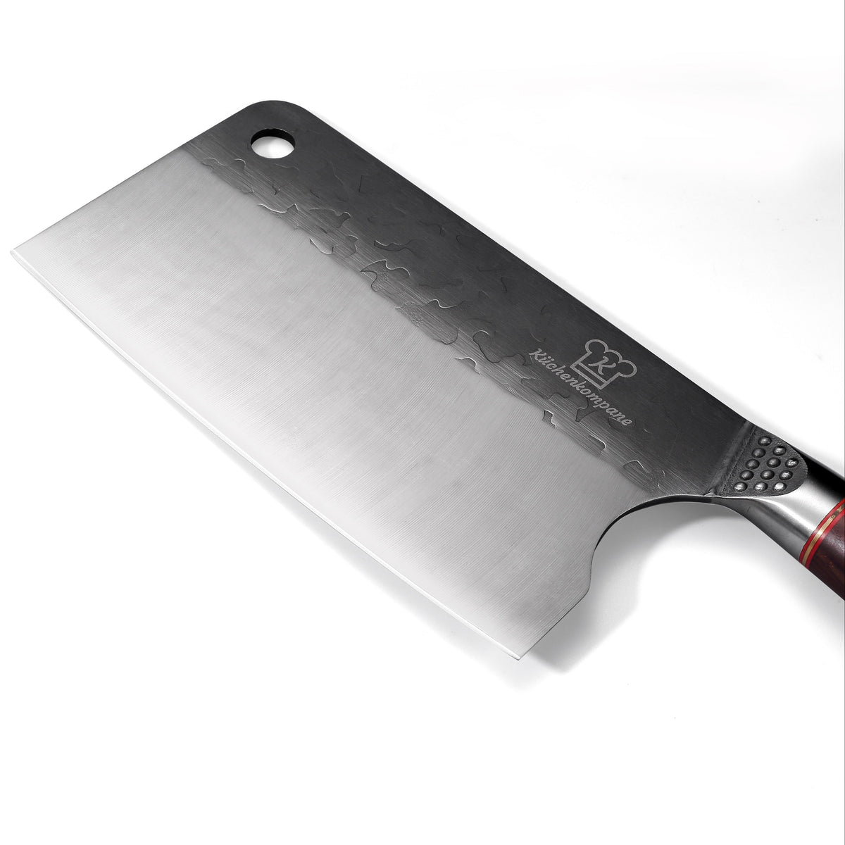Sonderedition: Rustikales Hackmesser – X46Cr13 Stahl & handgefertigter Ebenholzgriff