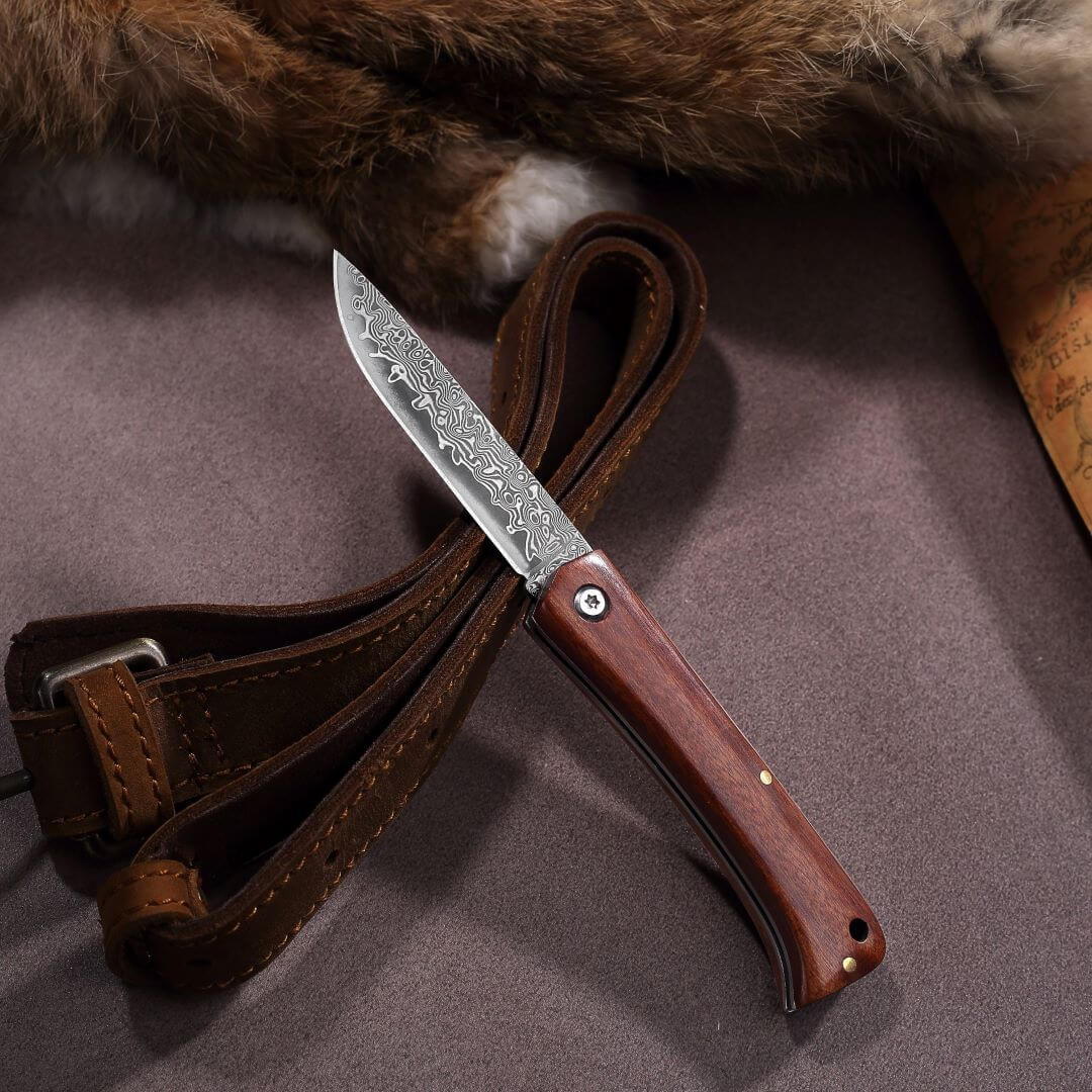 Taschenmesser-set Damast Heritage & Forst