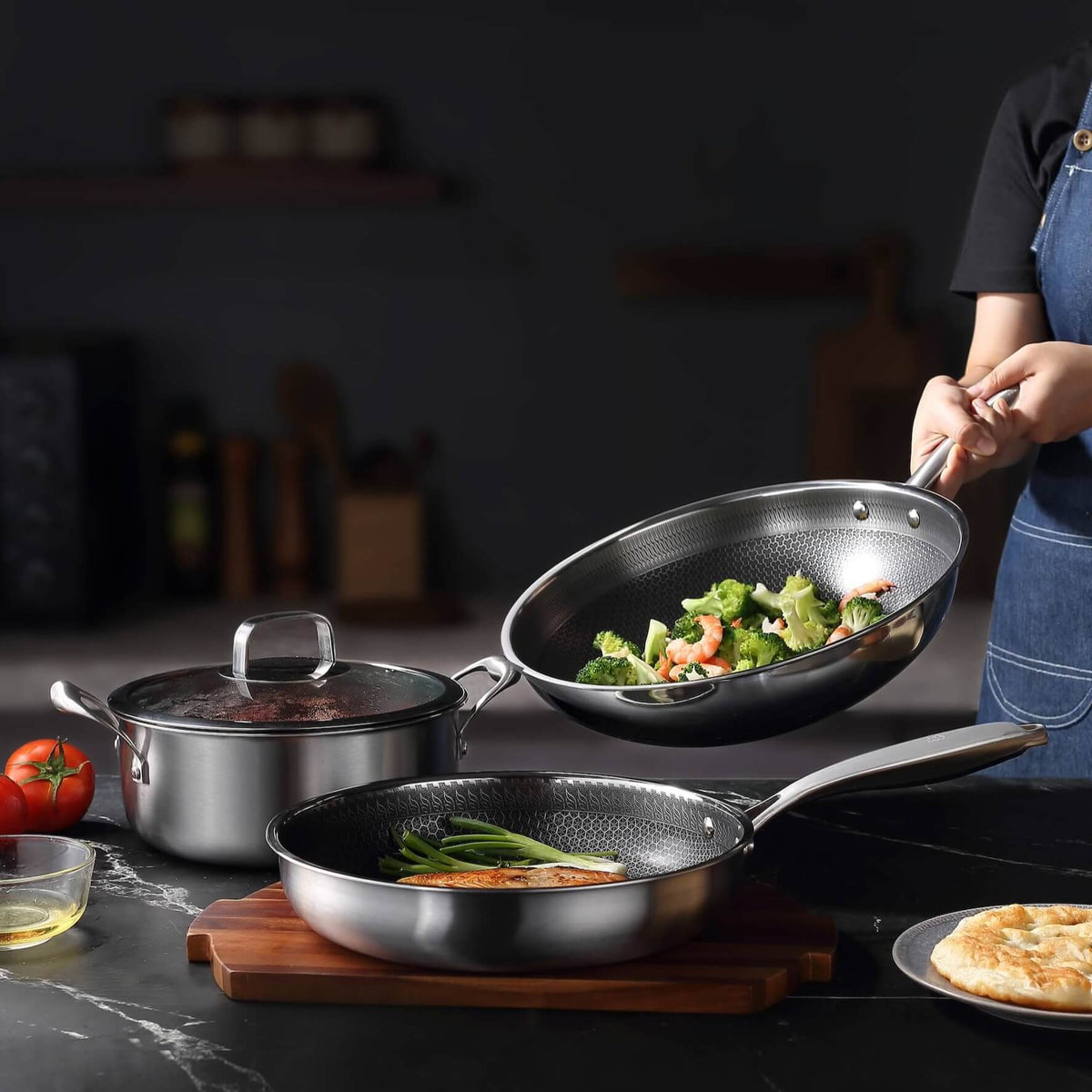 3-teiliges Premium Kochen Set
