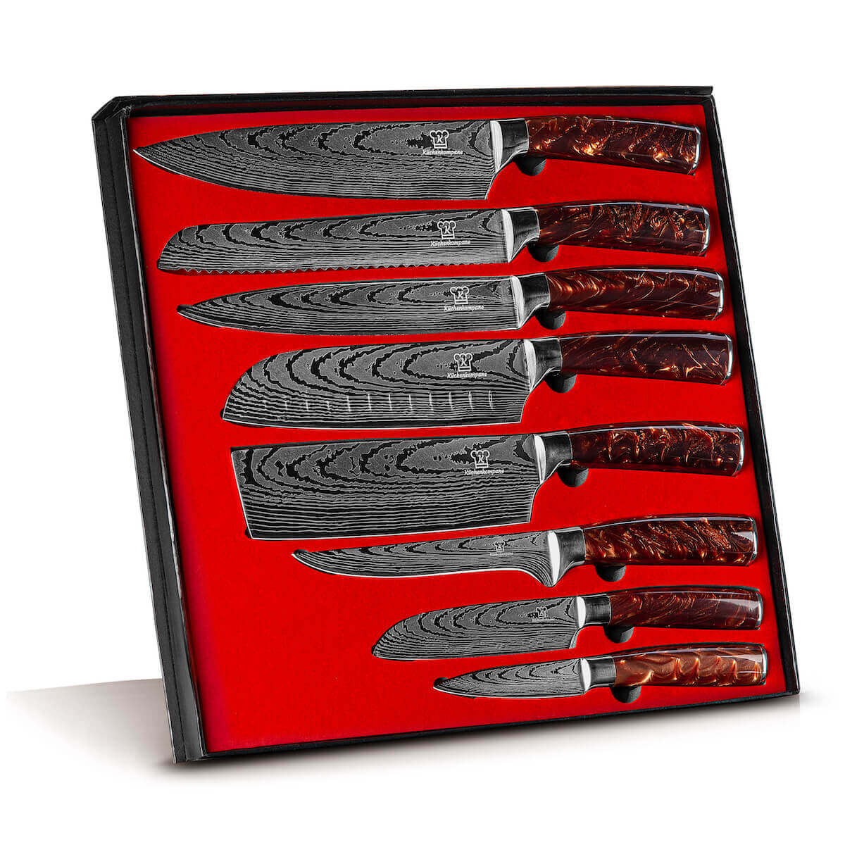 Kasshoku Messerset Premium 8-teilig