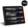 Aoki Damastmesser 4er Set