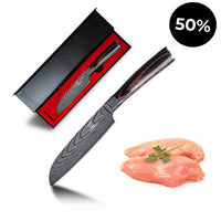 Asiatisches Santoku 5'' / VIP