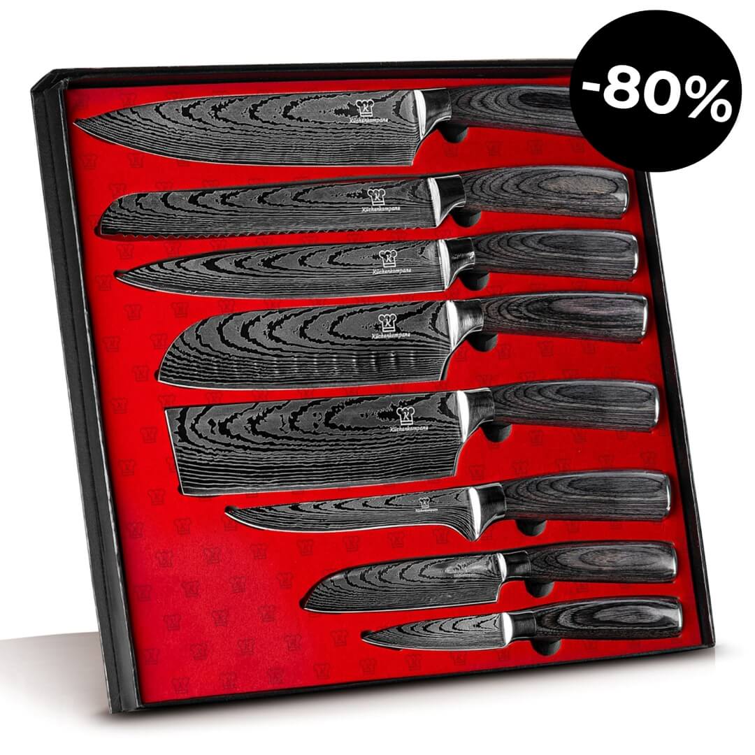 Kurai Messerset Premium 8-teilig