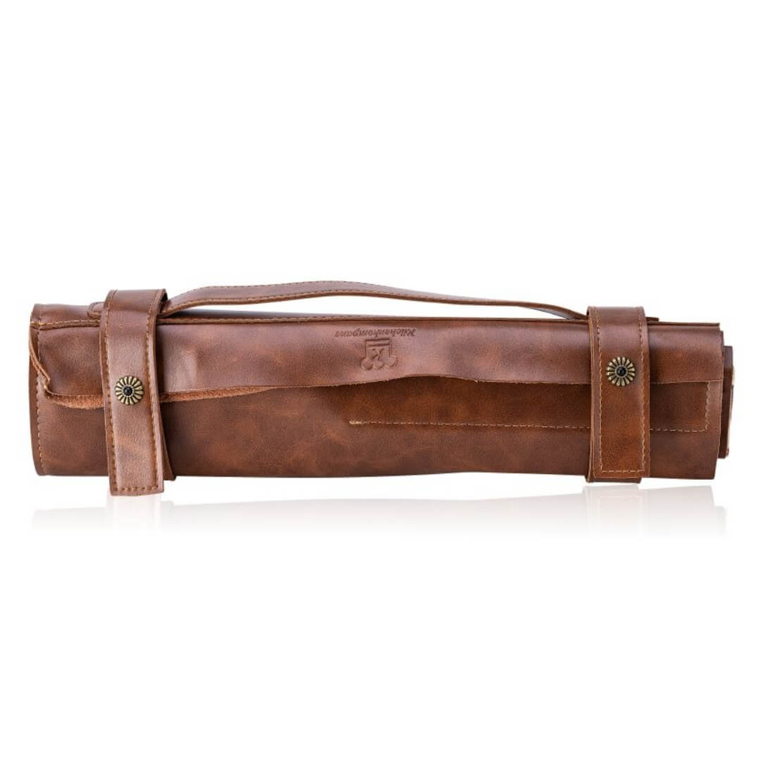 Ledertasche für Messerset