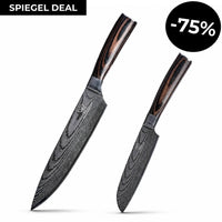 Asiatisches Chefmesser + Santoku Messer