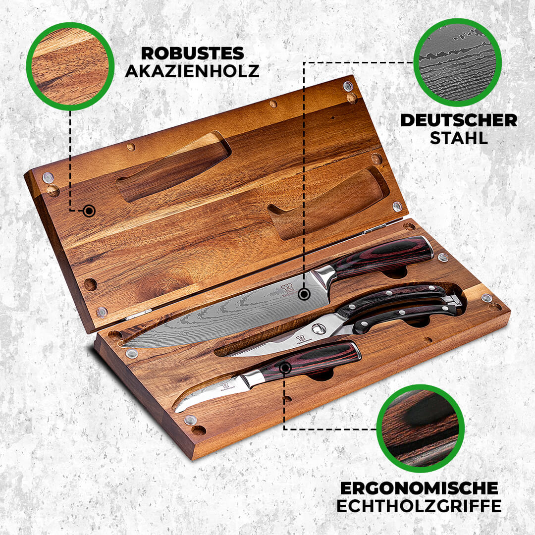 Outdoor Messerset | 2in1