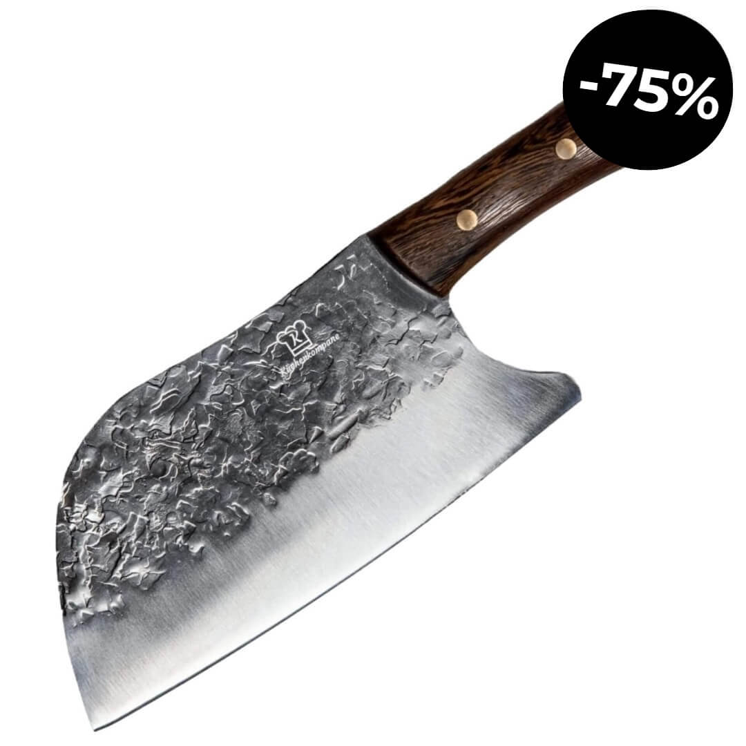 Rustikales Kochmesser