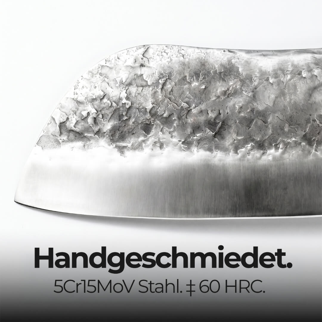 Rustikales Kochmesser