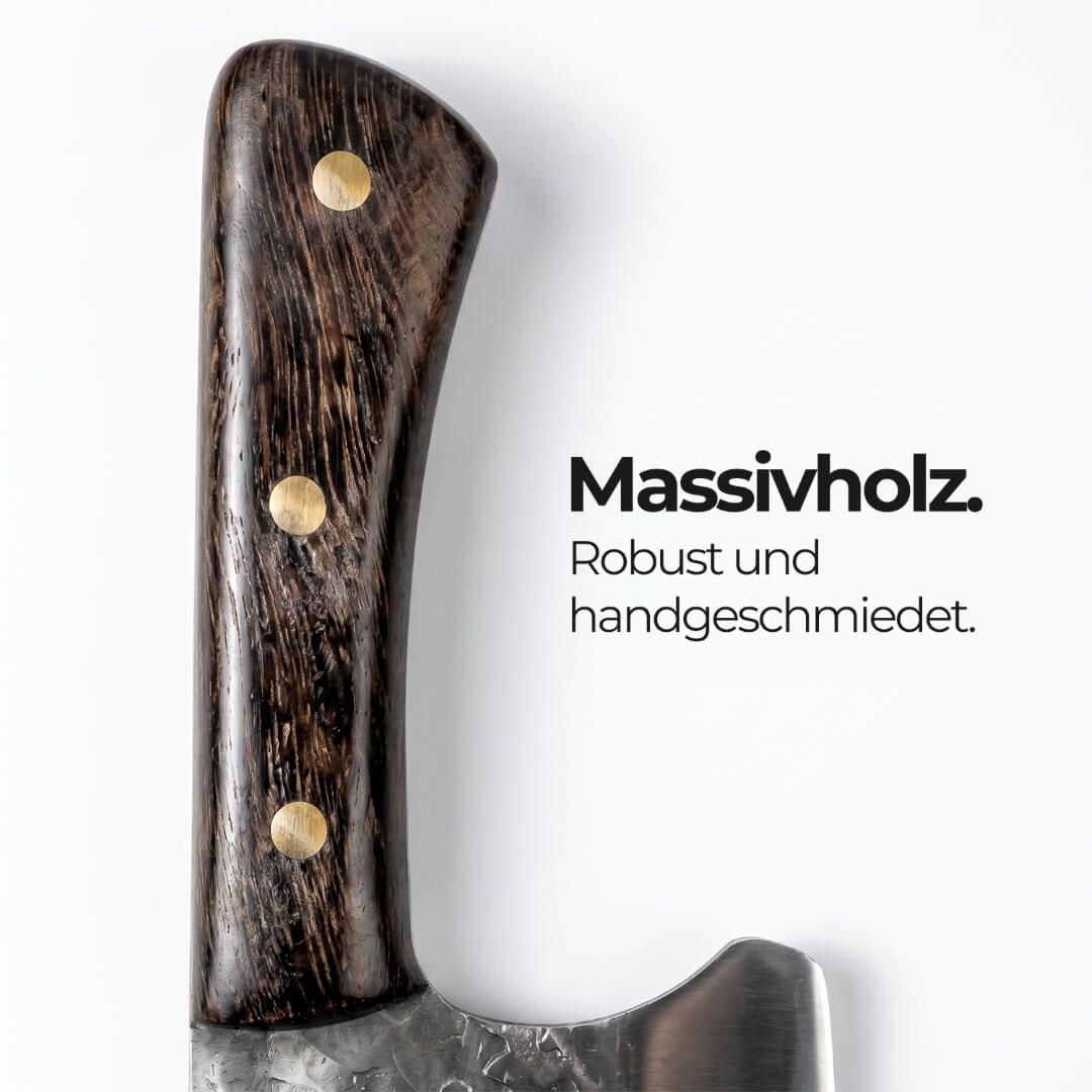 Rustikales Kochmesser
