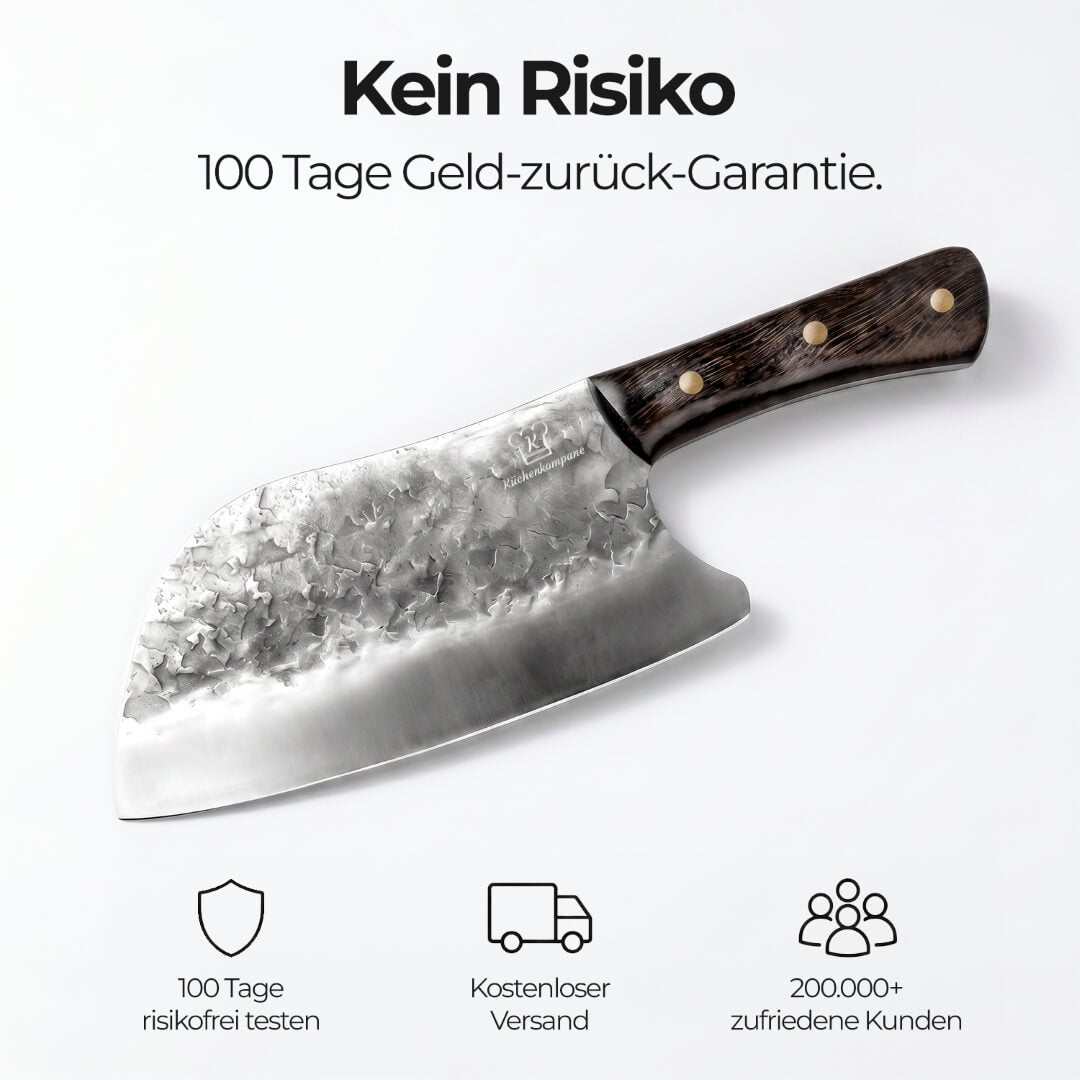 Rustikales Kochmesser
