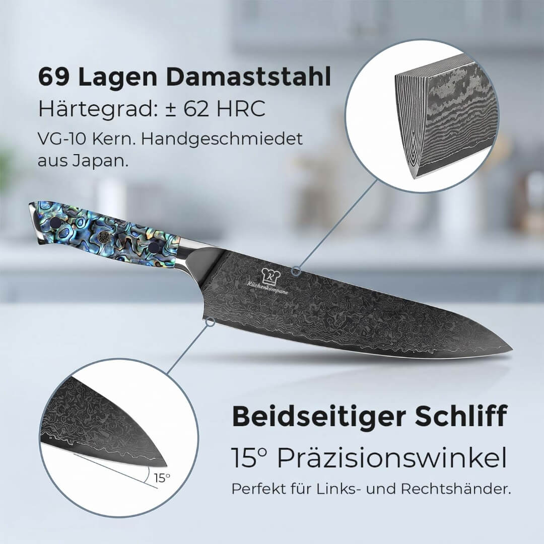 Sheru Chef Damastmesser