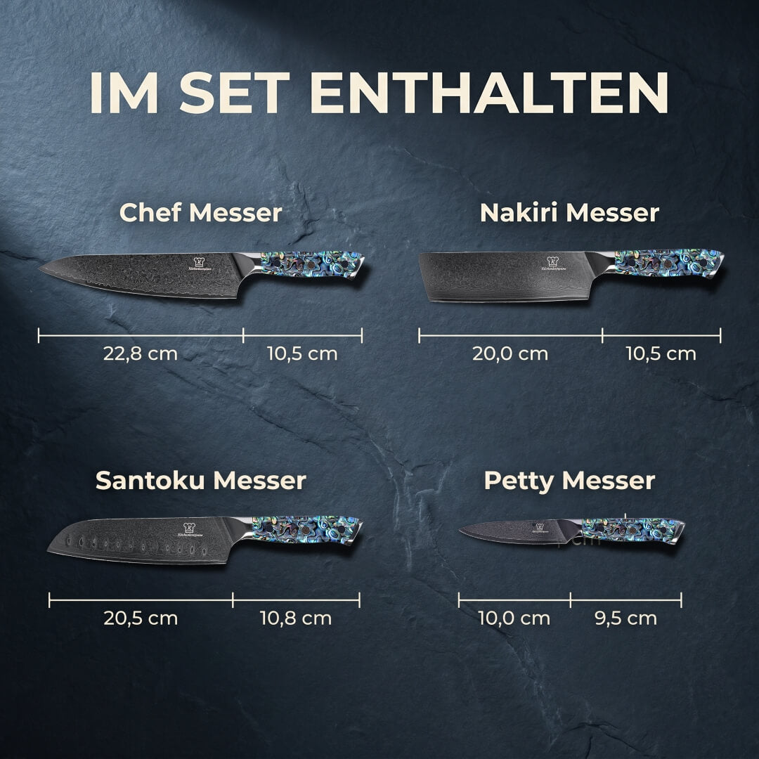 Sheru Damast Messerset