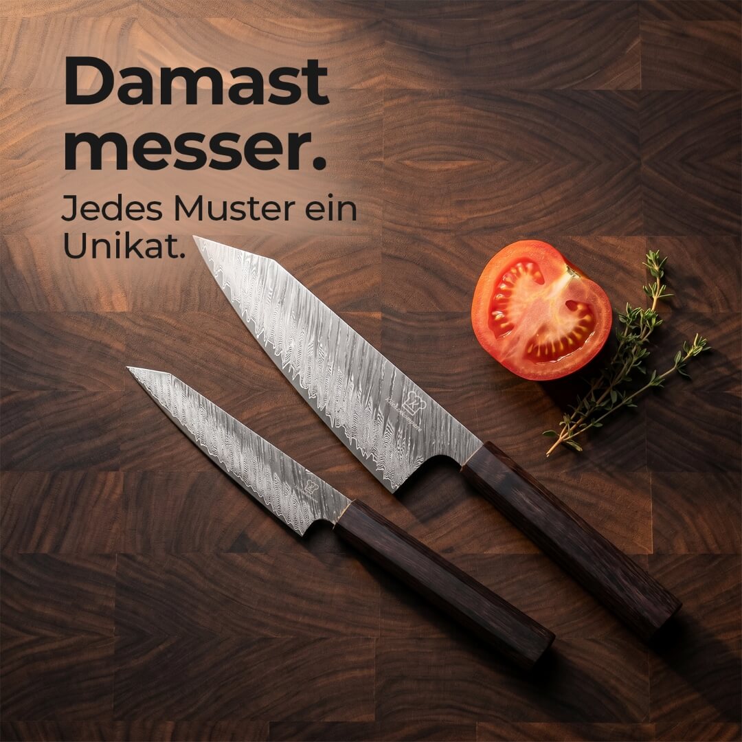 Japanisches Shibui Damast - 2er Set