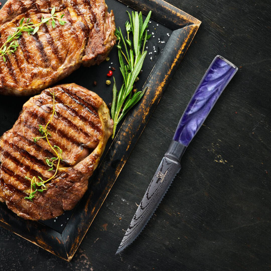 Pinku Steak-Messerset
