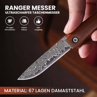 Taschenmesser-set Damast Heritage & Forst