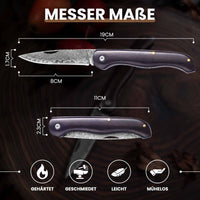 Taschenmesser Damast Ranger