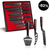 8-teiliges Asiatisches Messerset Premium + 2x Käsemesser- und Hobel