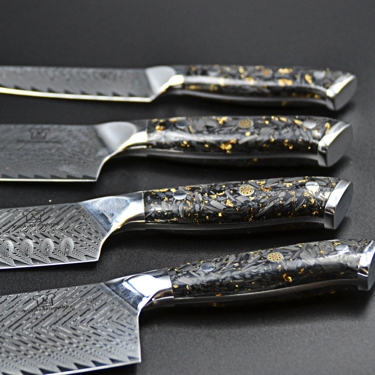 Kiiro Chef Damastmesser