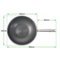 wok 22cm von küchenkompane